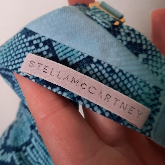 Stella McCartney Turquoise Python Snakeskin Bra 32D - Picture 5 of 8